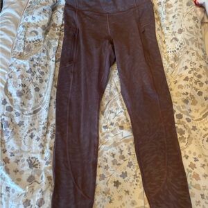 Athleta Brown Leggings